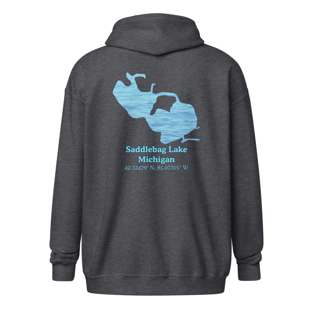 Saddlebag Lake Unisex Zip Hoodie