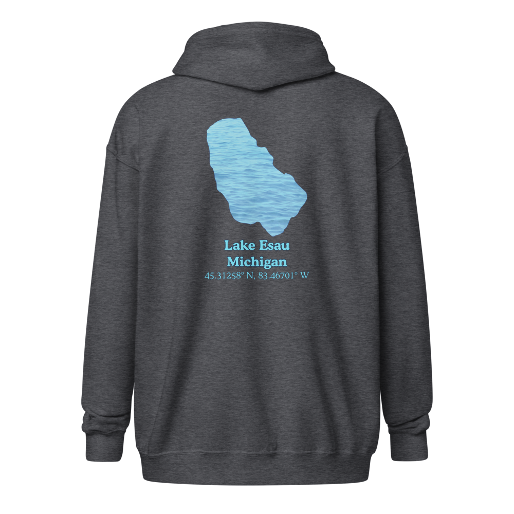 Lake Esau Unisex Zip Hoodie