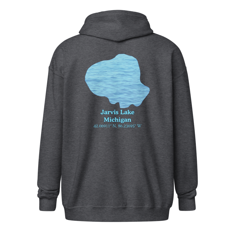 Jarvis Lake Unisex Zip Hoodie