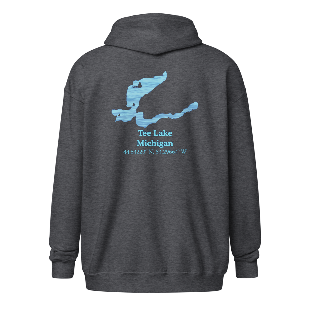 Tee Lake Unisex Zip Hoodie