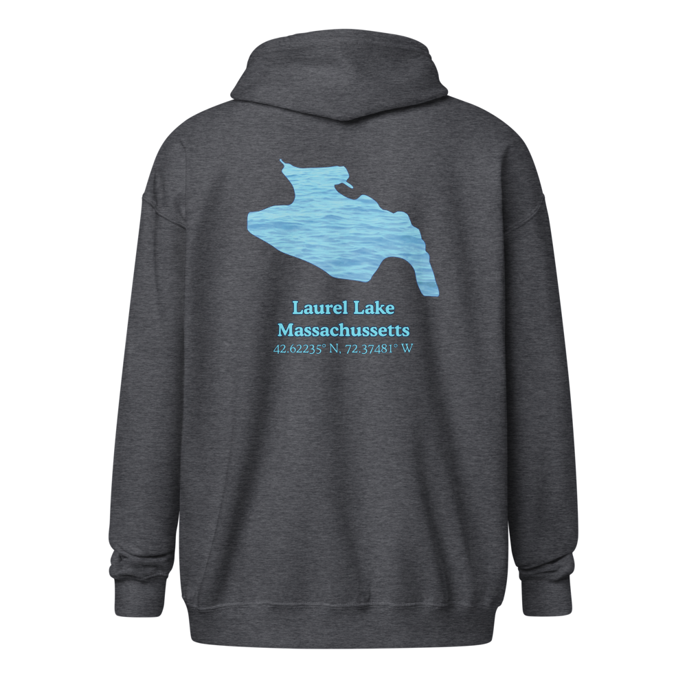 Laurel Lake Unisex Zip Hoodie