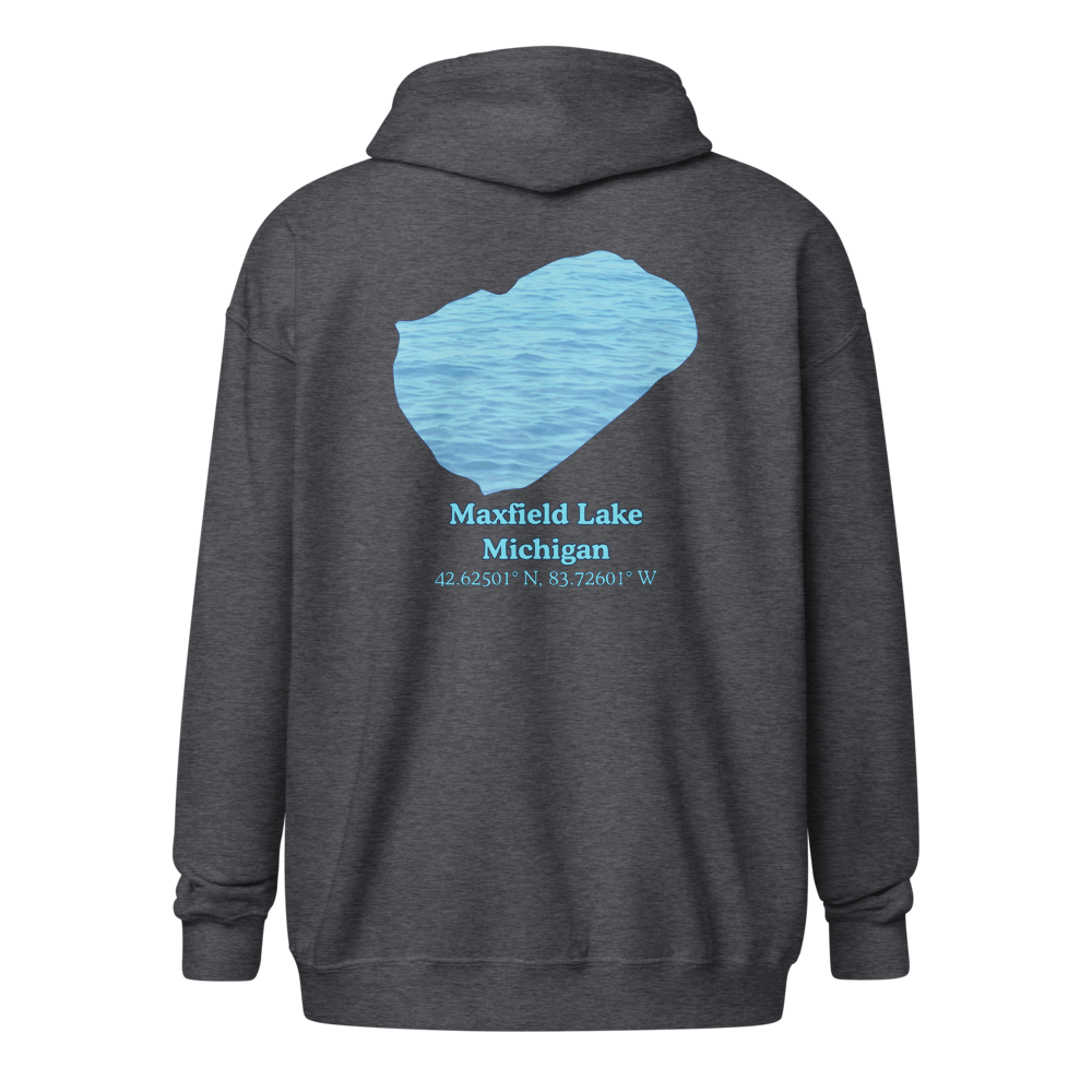 Maxfield Lake Unisex Zip Hoodie