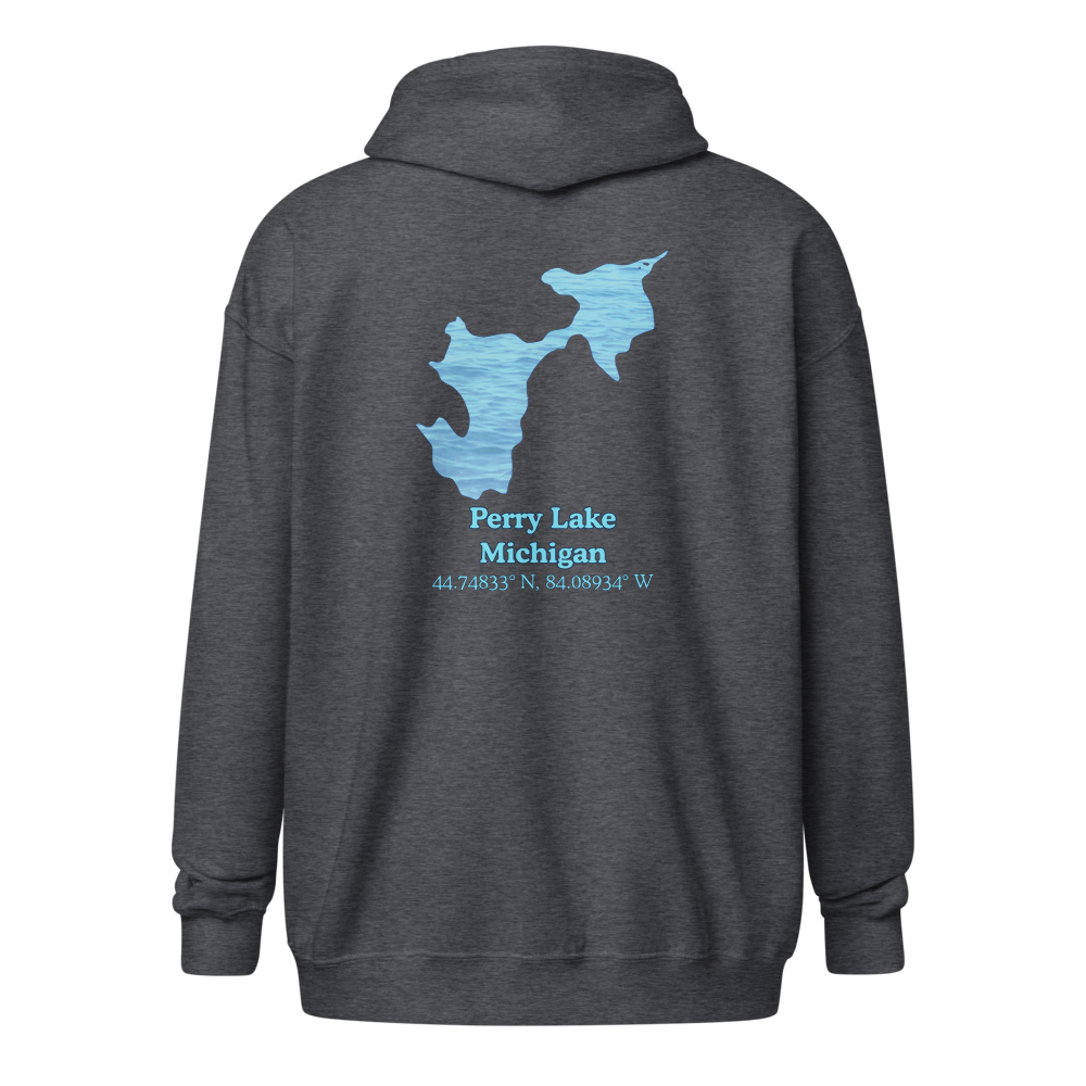 Perry Lake Unisex Zip Hoodie