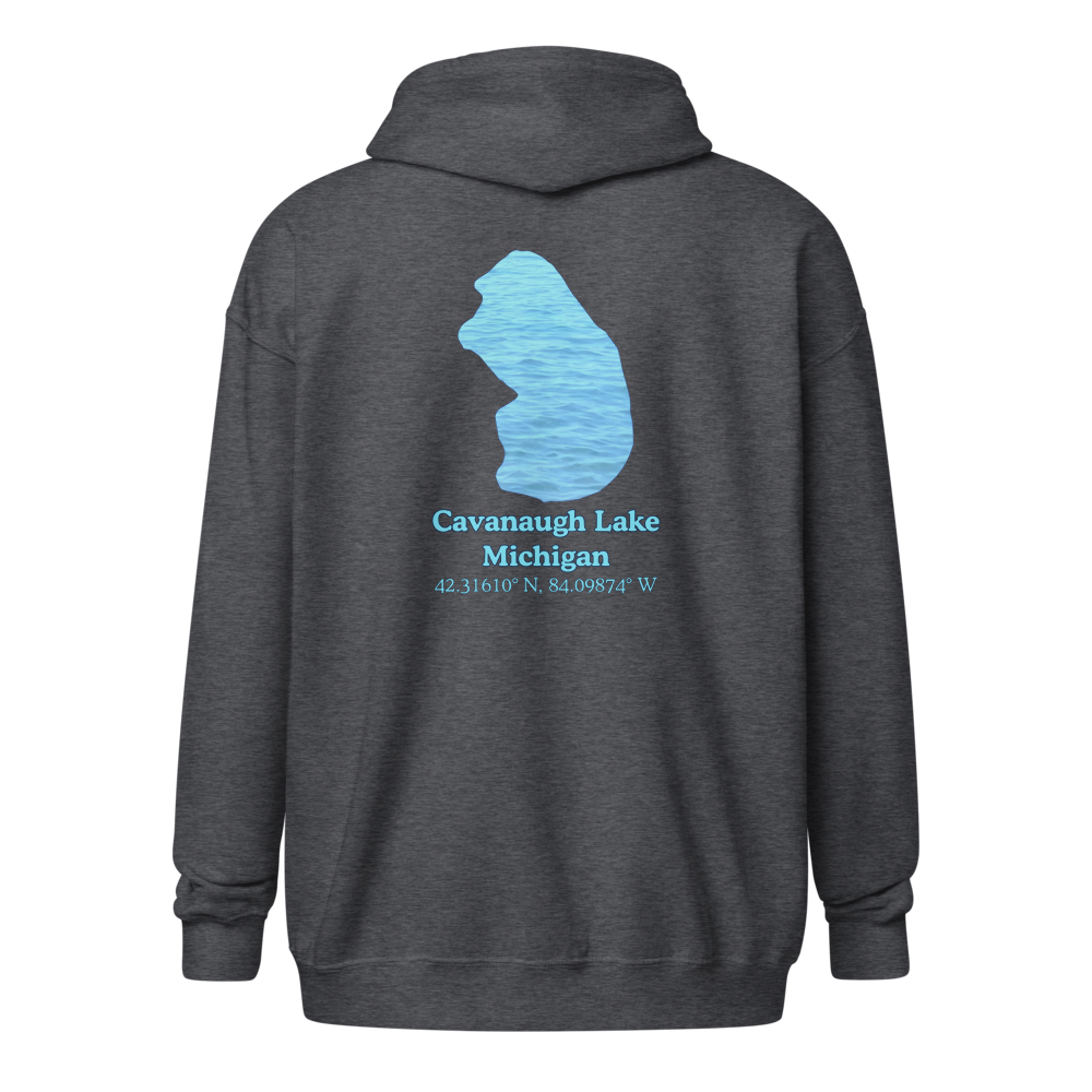 Cavanaugh Lake Unisex Zip Hoodie