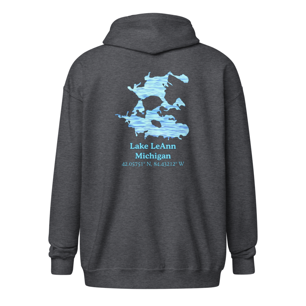 Lake LeAnn Unisex Zip Hoodie