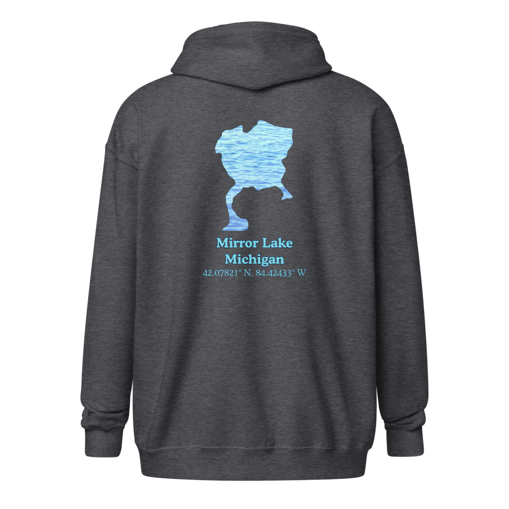 Mirror Lake Unisex Zip Hoodie