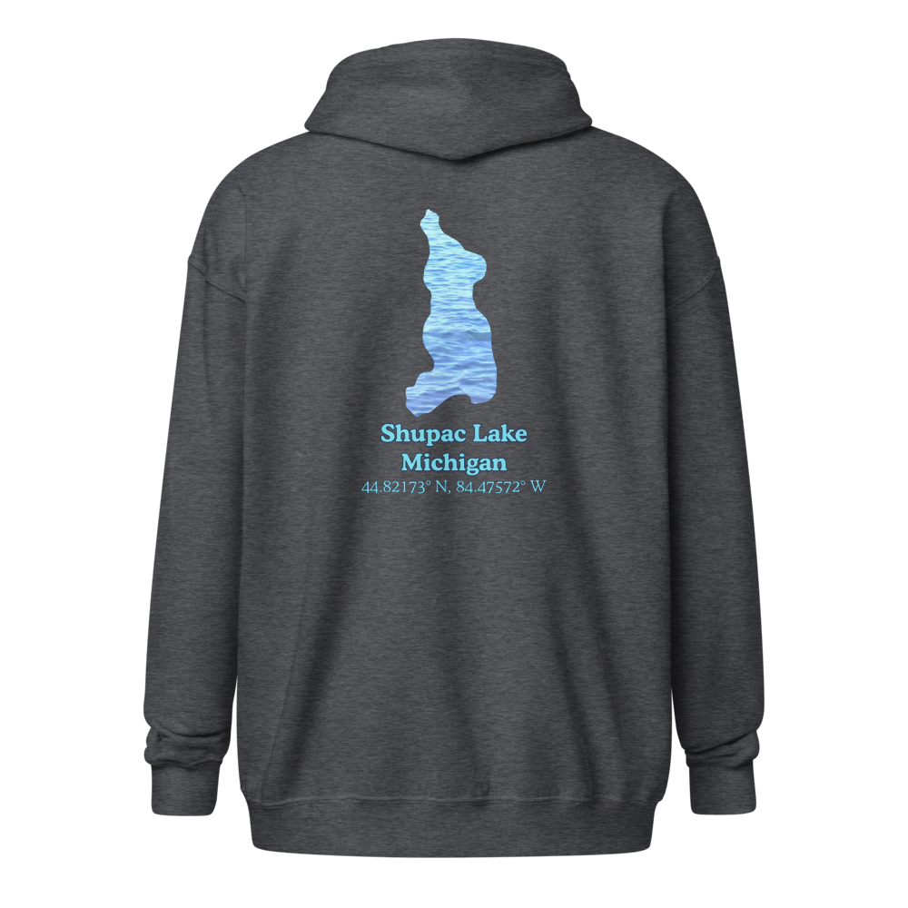 Shupac Lake Unisex Zip Hoodie