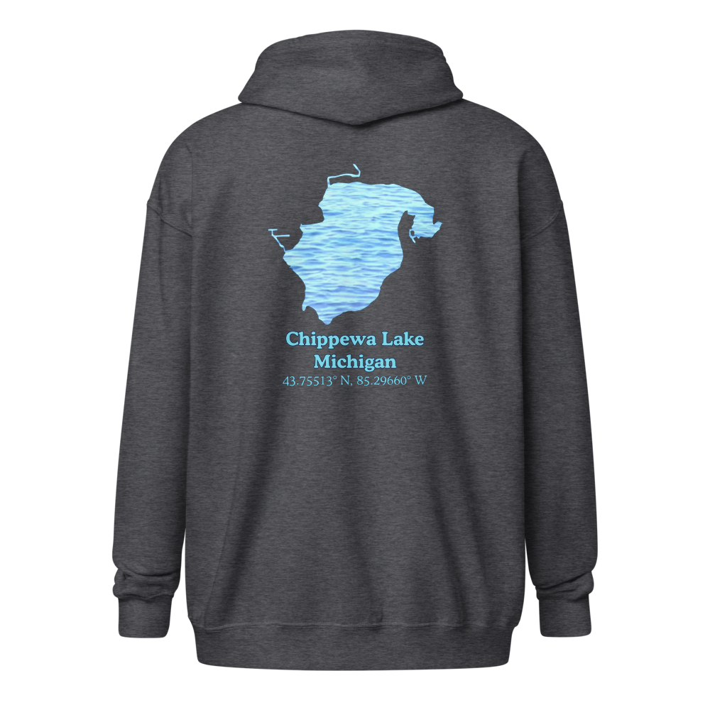 Chippewa Lake Unisex Zip Hoodie