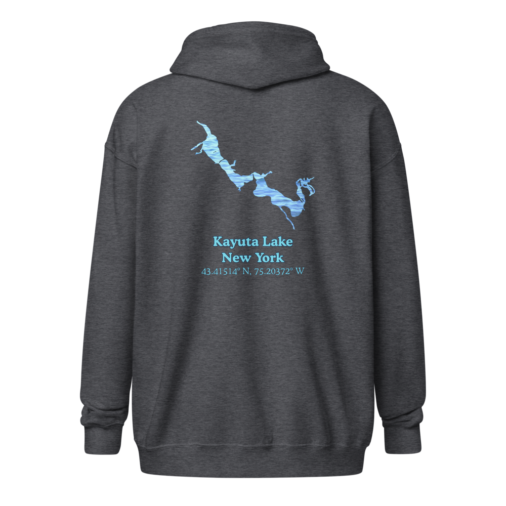 Kayuta Lake Unisex Zip Hoodie