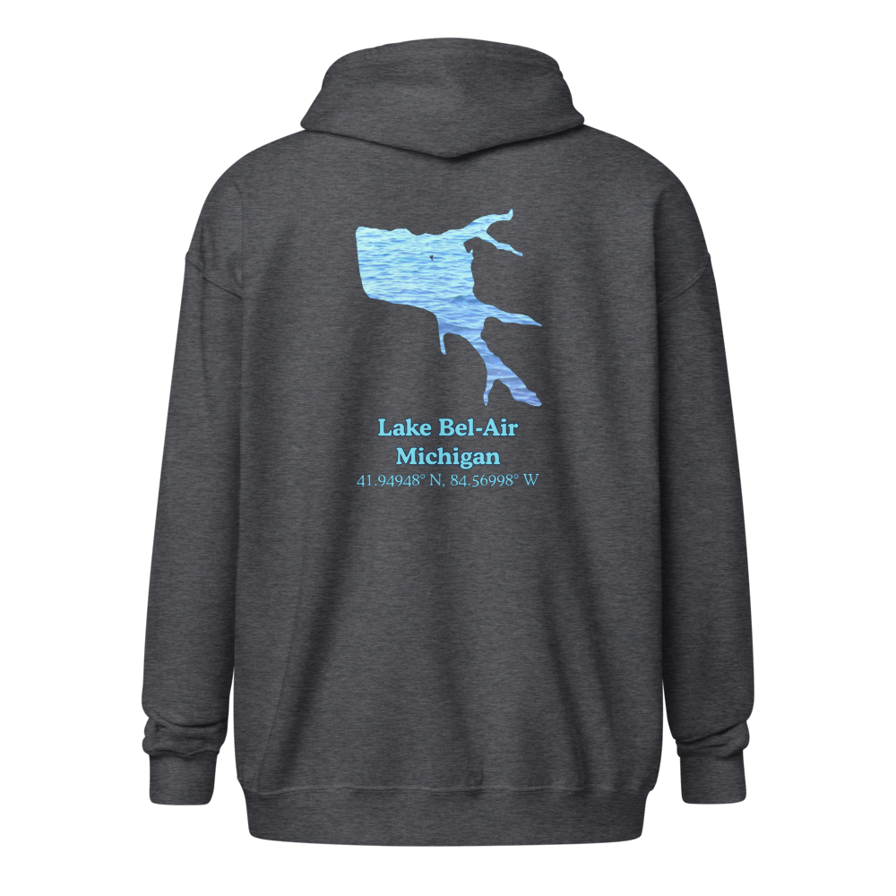 Lake Bel-Air Unisex Zip Hoodie
