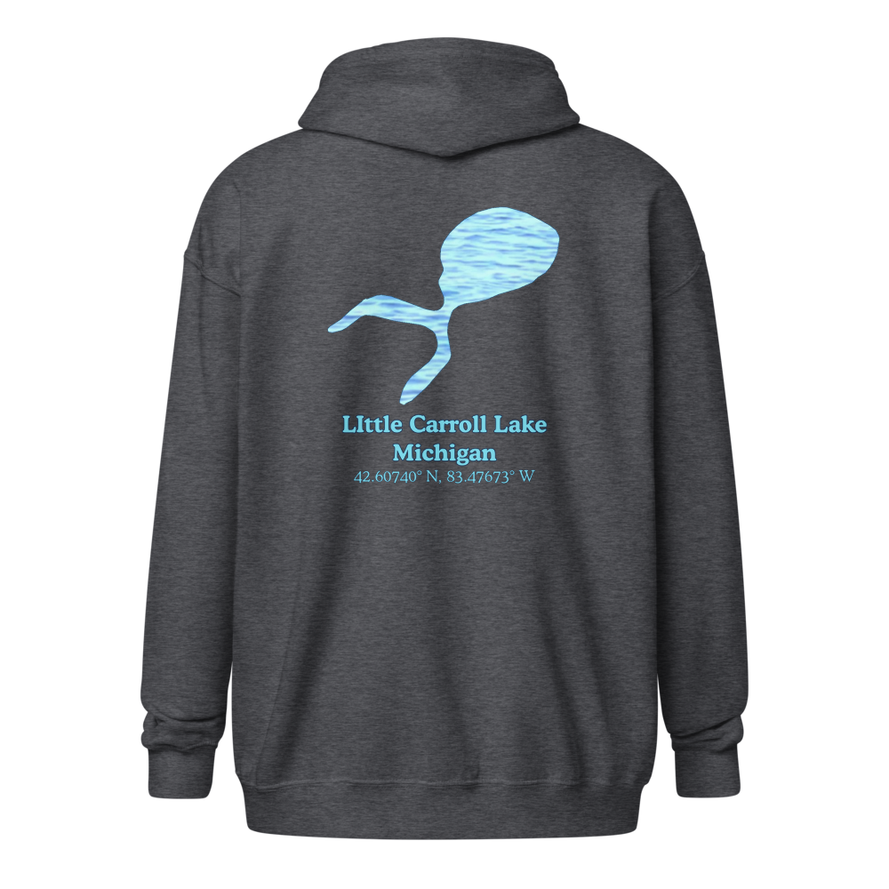 LIttle Carroll Lake Unisex Zip Hoodie