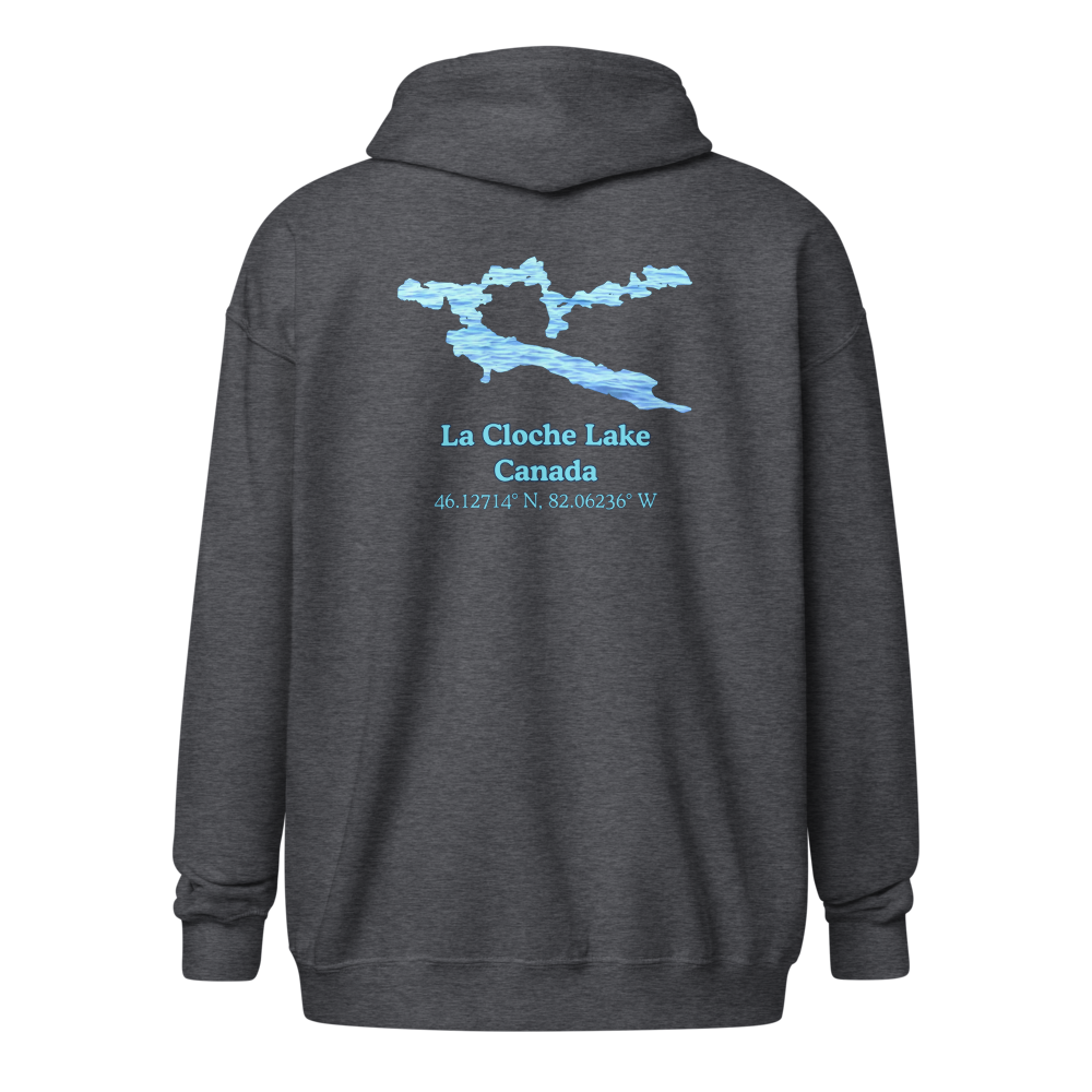 La Cloche Lake Unisex Zip Hoodie