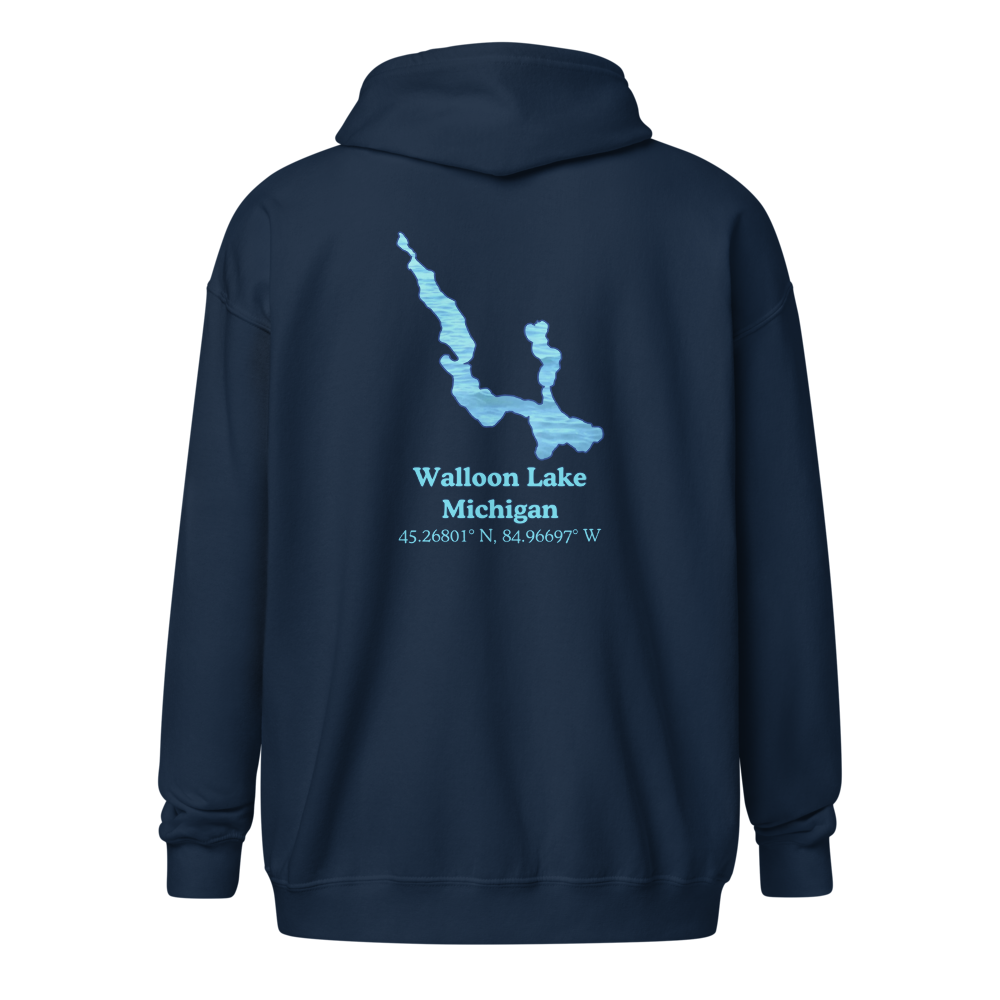 Walloon Lake Unisex Zip Hoodie