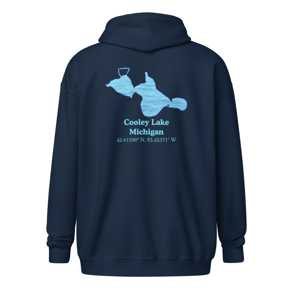 Cooley Lake Unisex Zip Hoodie