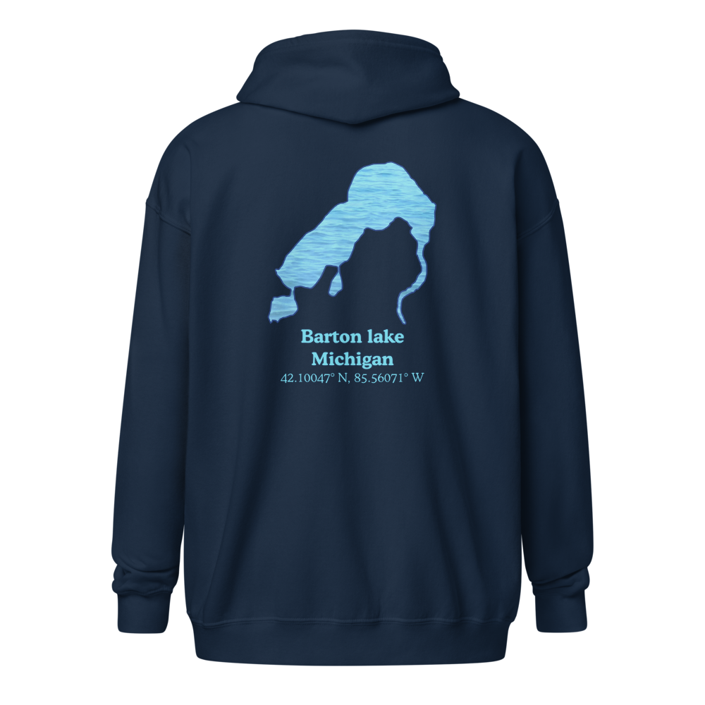 Barton lake Unisex Zip Hoodie