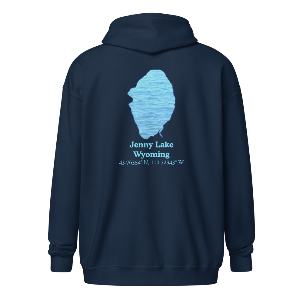 Jenny Lake Unisex Zip Hoodie