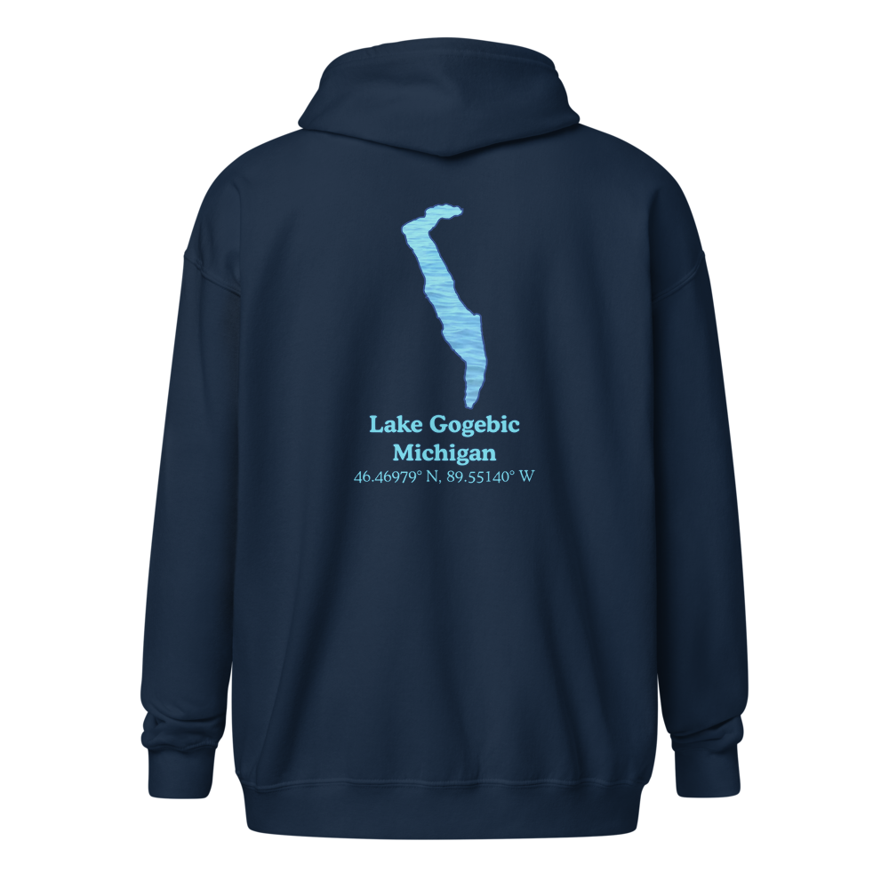 Lake Gogebic Unisex Zip Hoodie