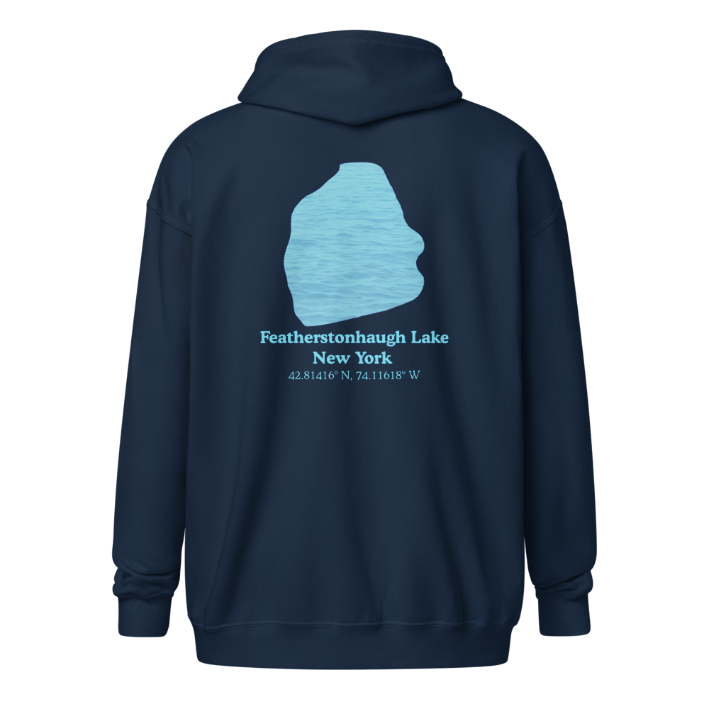 Featherstonhaugh Lake Unisex Zip Hoodie
