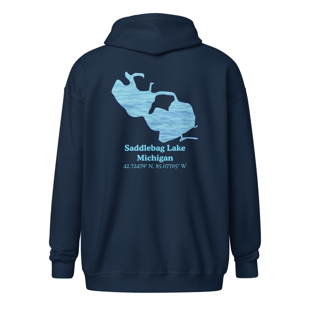 Saddlebag Lake Unisex Zip Hoodie