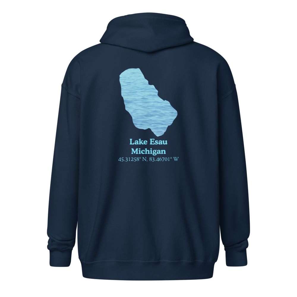 Lake Esau Unisex Zip Hoodie
