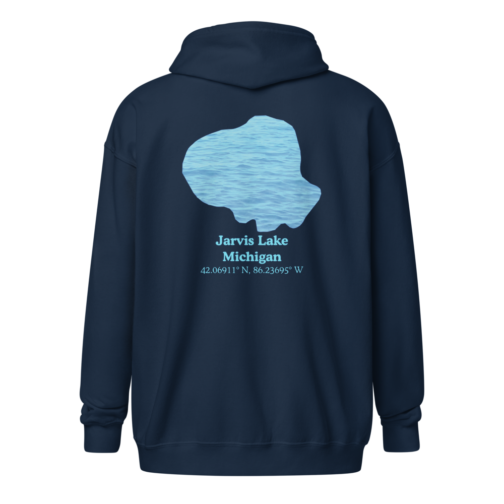 Jarvis Lake Unisex Zip Hoodie