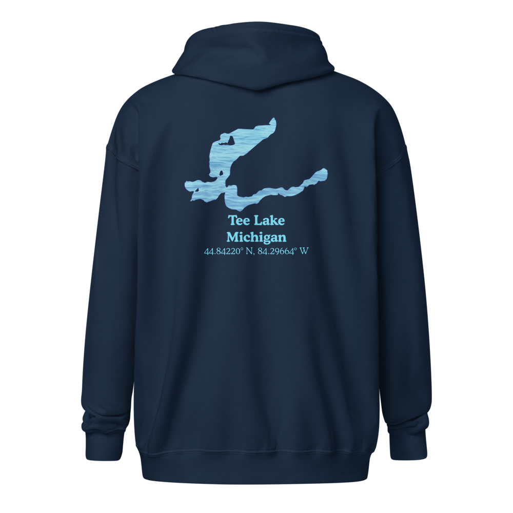Tee Lake Unisex Zip Hoodie