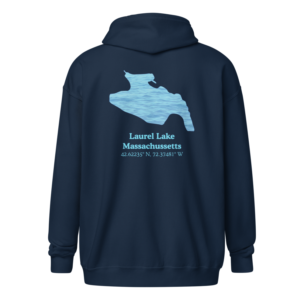 Laurel Lake Unisex Zip Hoodie