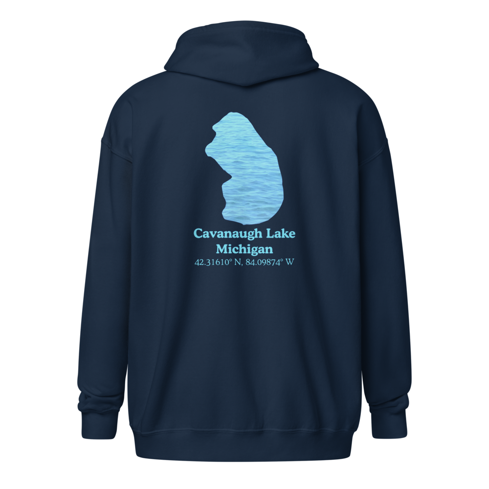 Cavanaugh Lake Unisex Zip Hoodie