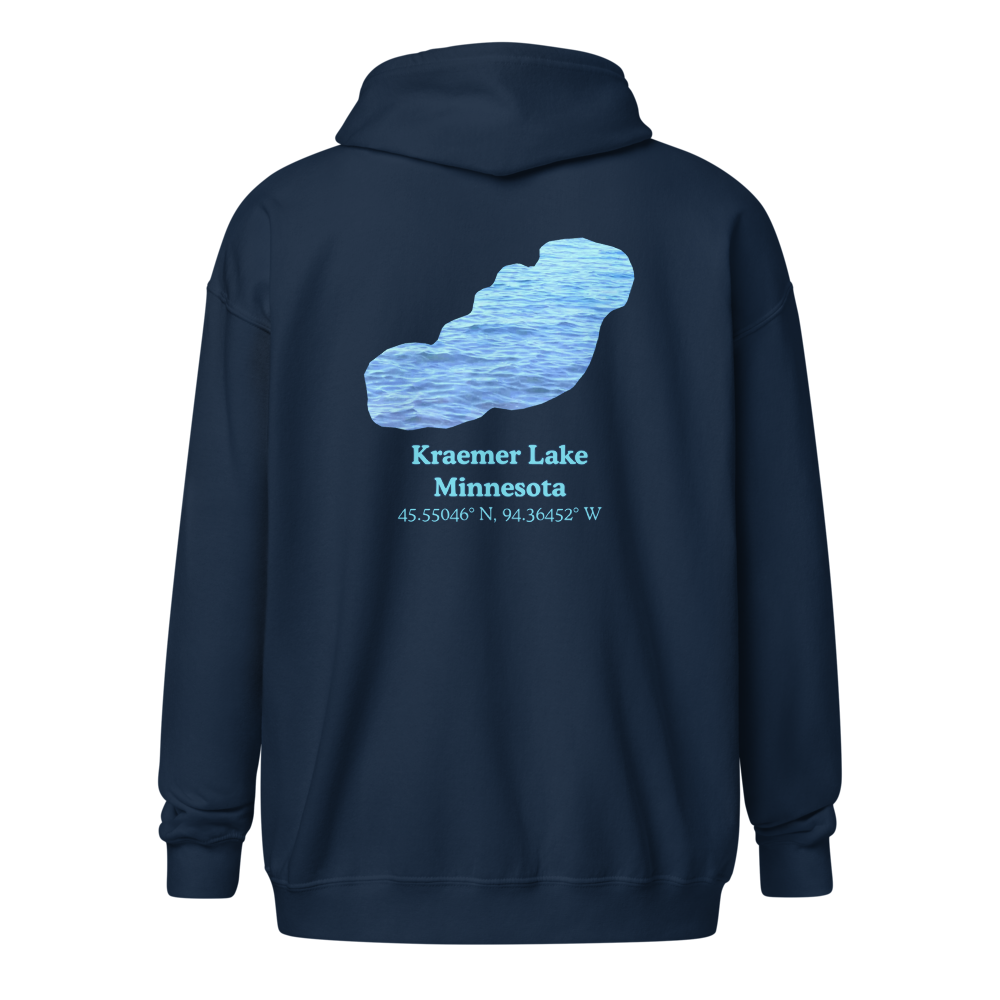 Kraemer Lake Unisex Zip Hoodie