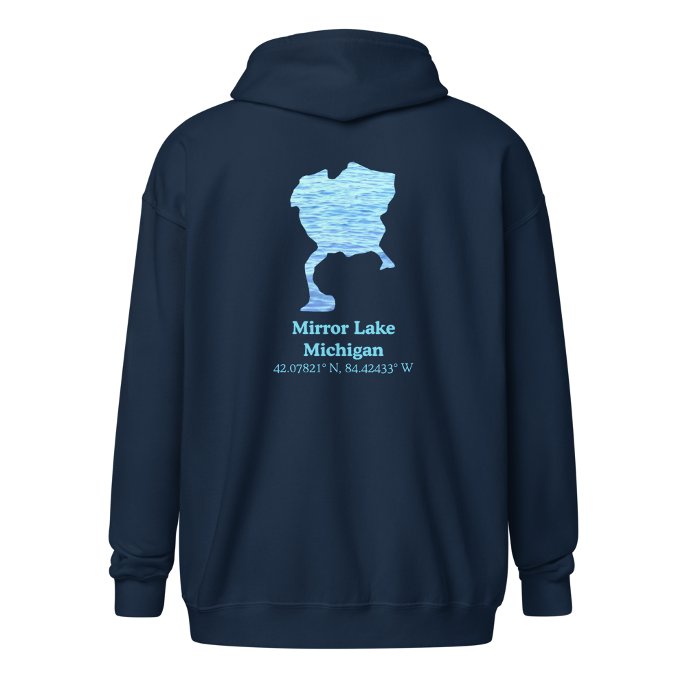 Mirror Lake Unisex Zip Hoodie