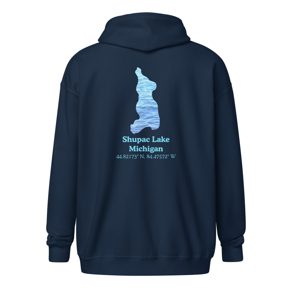 Shupac Lake Unisex Zip Hoodie
