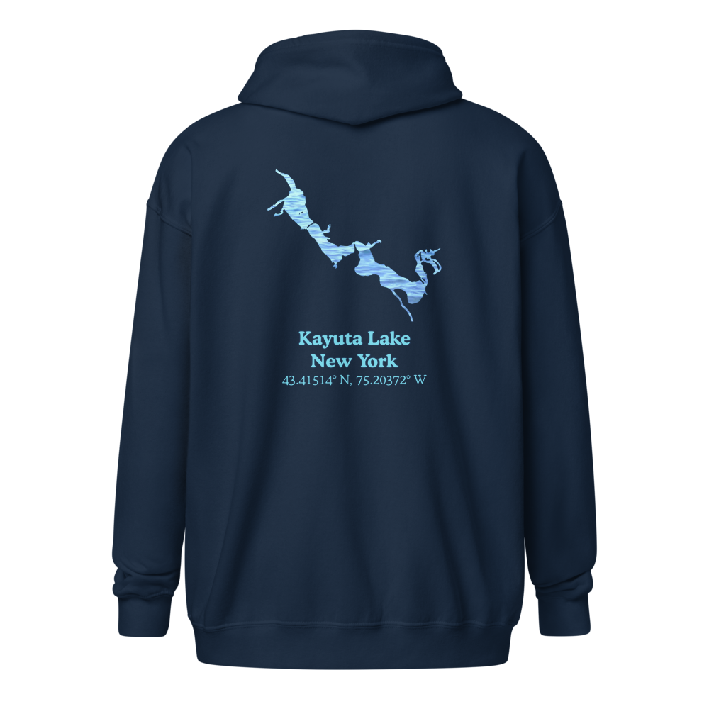 Kayuta Lake Unisex Zip Hoodie
