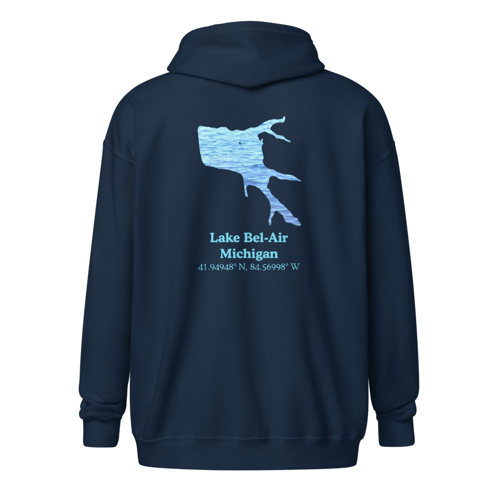 Lake Bel-Air Unisex Zip Hoodie