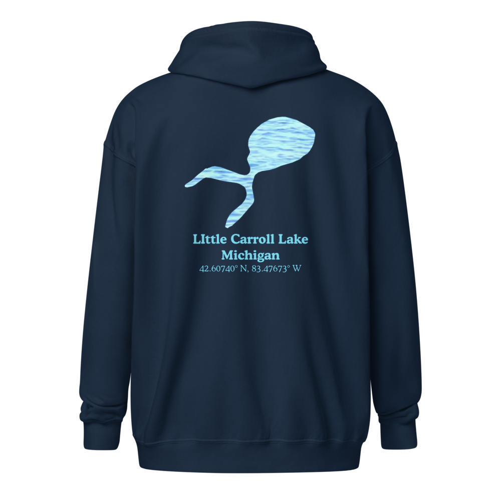 LIttle Carroll Lake Unisex Zip Hoodie