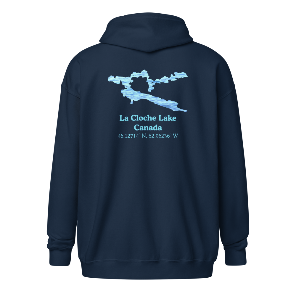La Cloche Lake Unisex Zip Hoodie