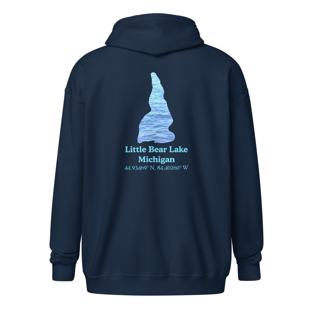 Little Bear Lake Unisex Zip Hoodie