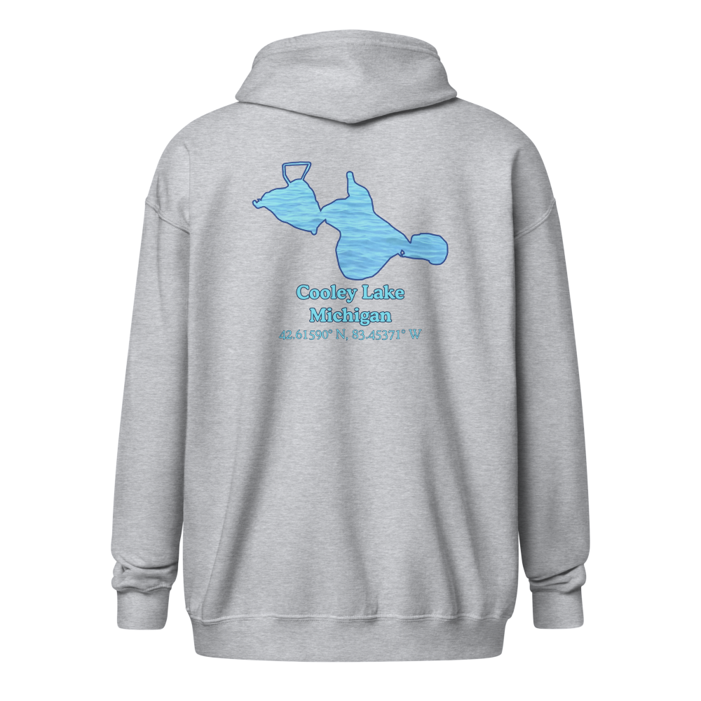 Cooley Lake Unisex Zip Hoodie