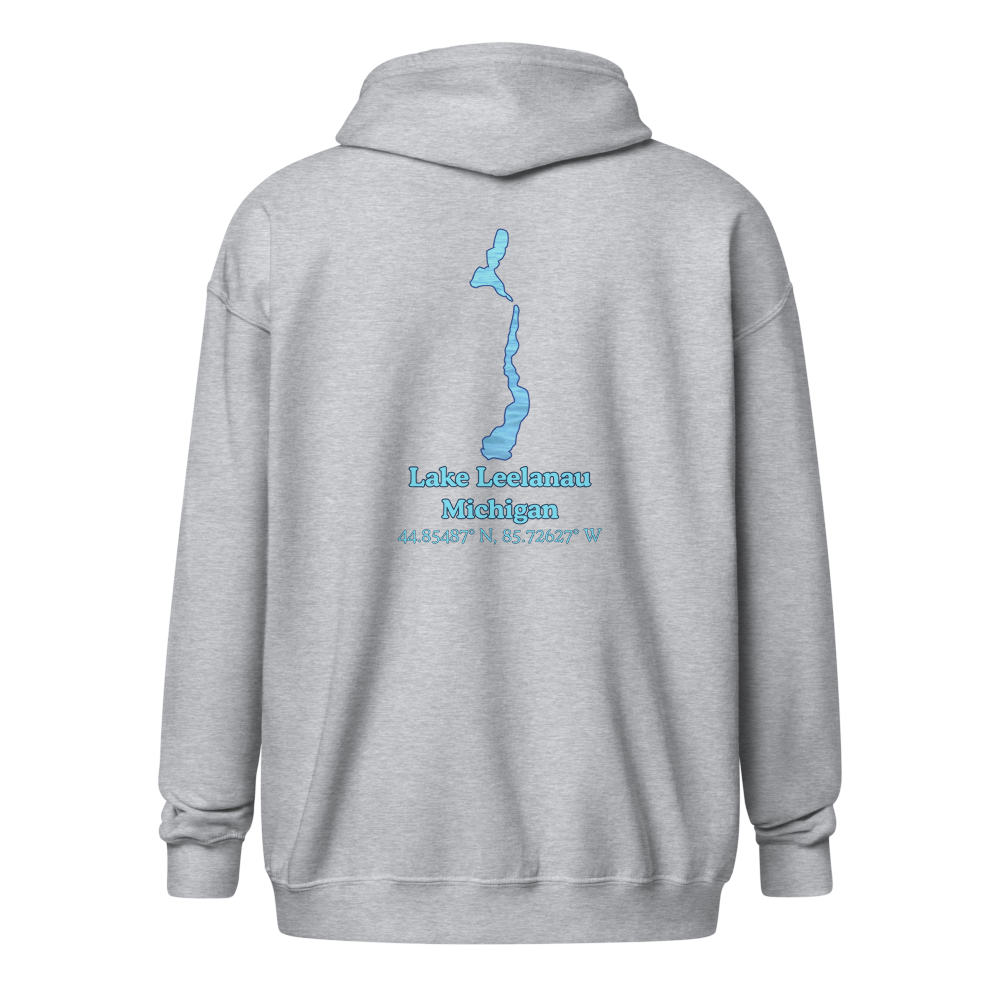 Lake Leelanau Unisex Zip Hoodie