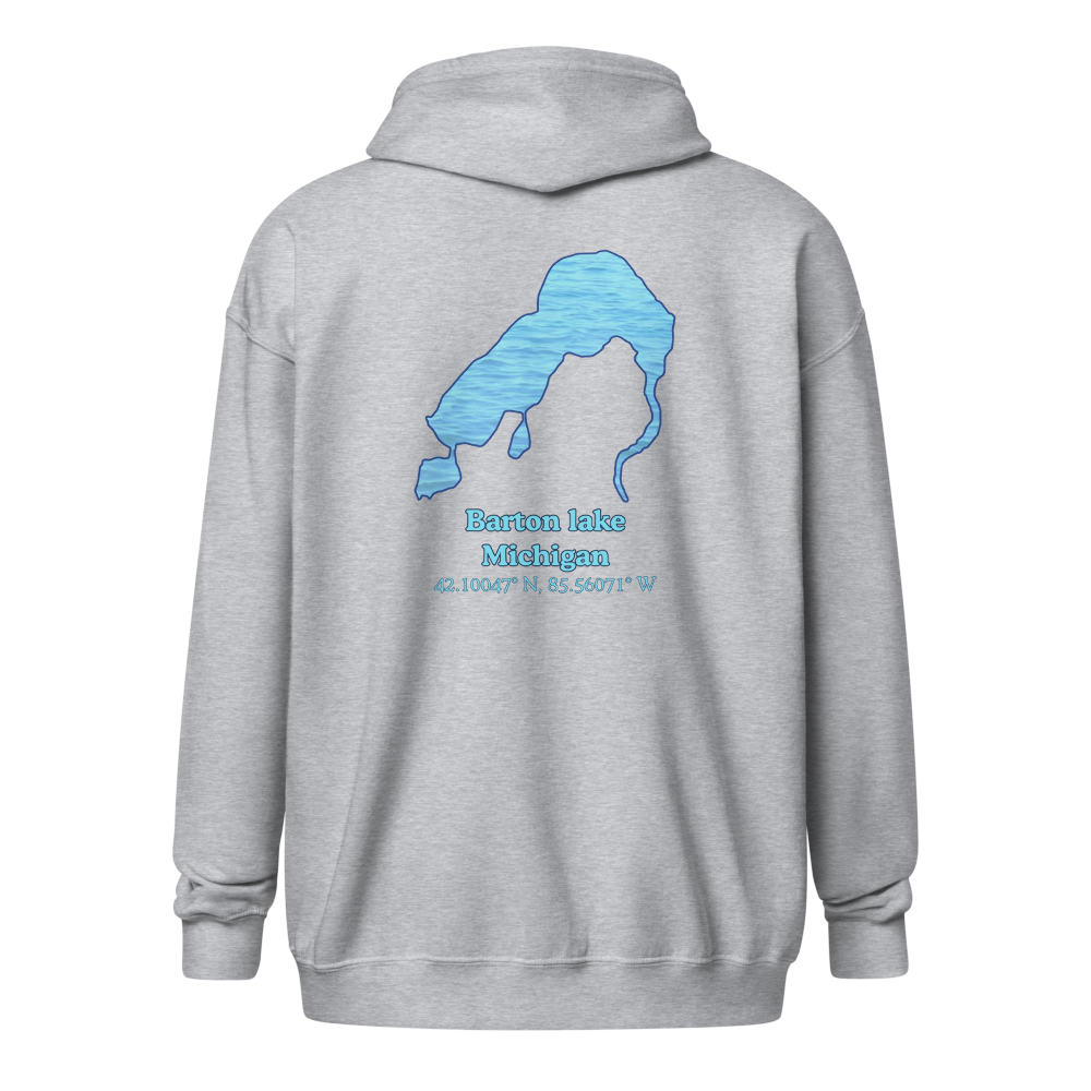 Barton lake Unisex Zip Hoodie