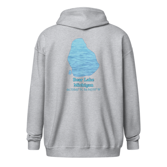 Bear Lake Unisex Zip Hoodie