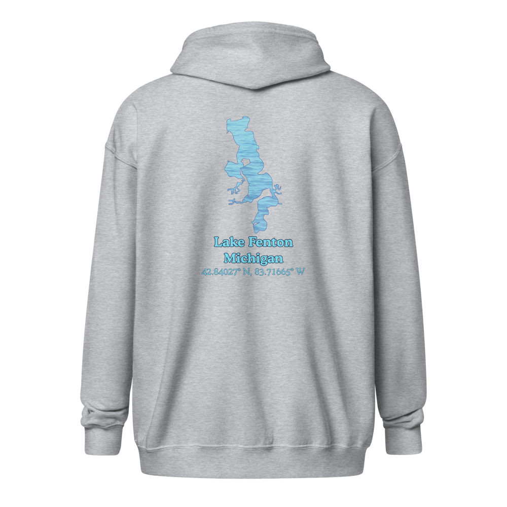 Lake Fenton Unisex Zip Hoodie