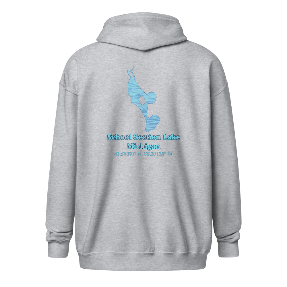 School Section Lake Unisex Zip Hoodie