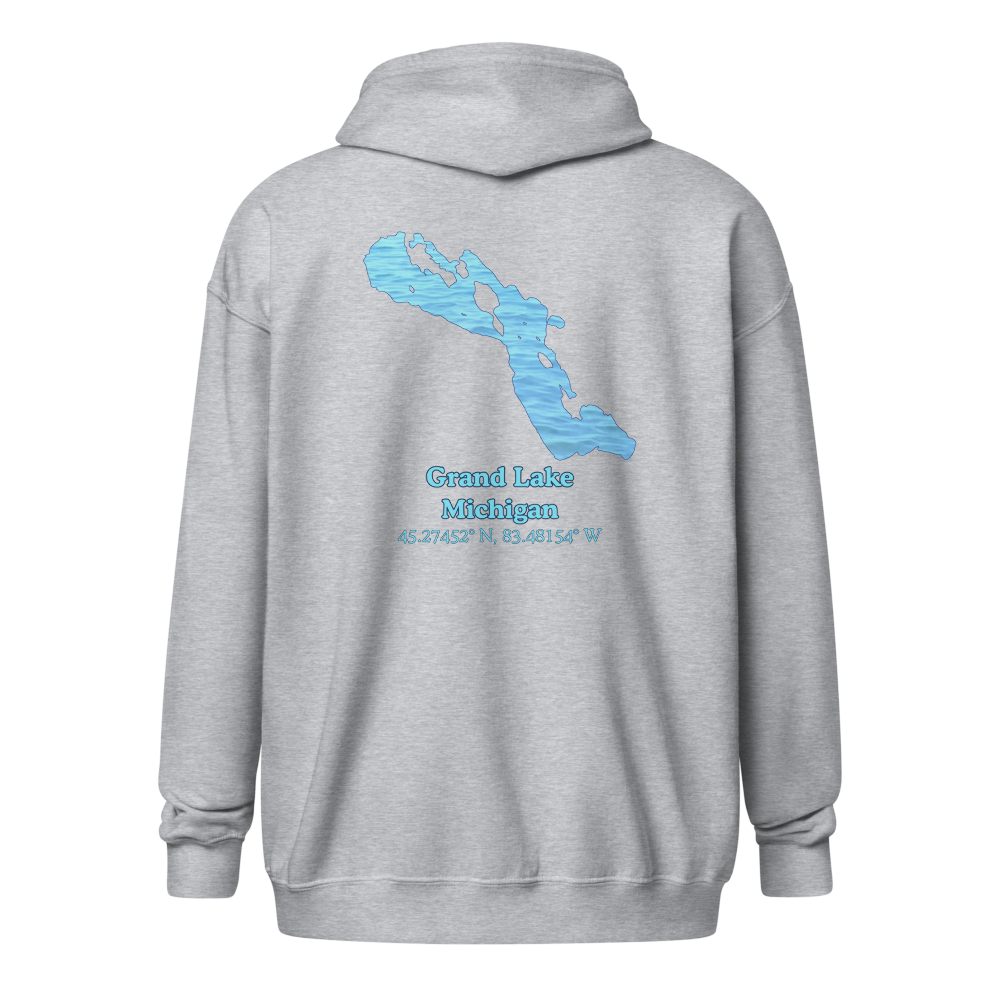 Grand Lake Unisex Zip Hoodie