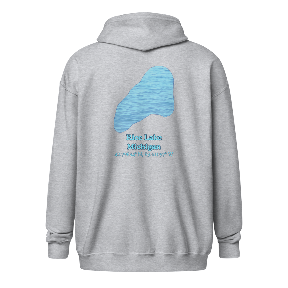 Rice Lake Unisex Zip Hoodie