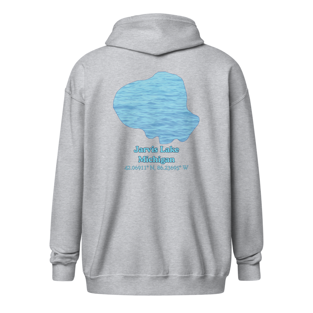 Jarvis Lake Unisex Zip Hoodie