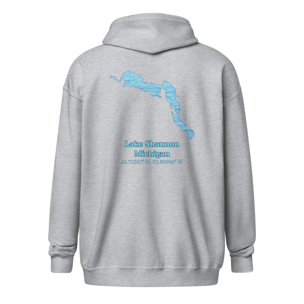 Lake Shannon Unisex Zip Hoodie