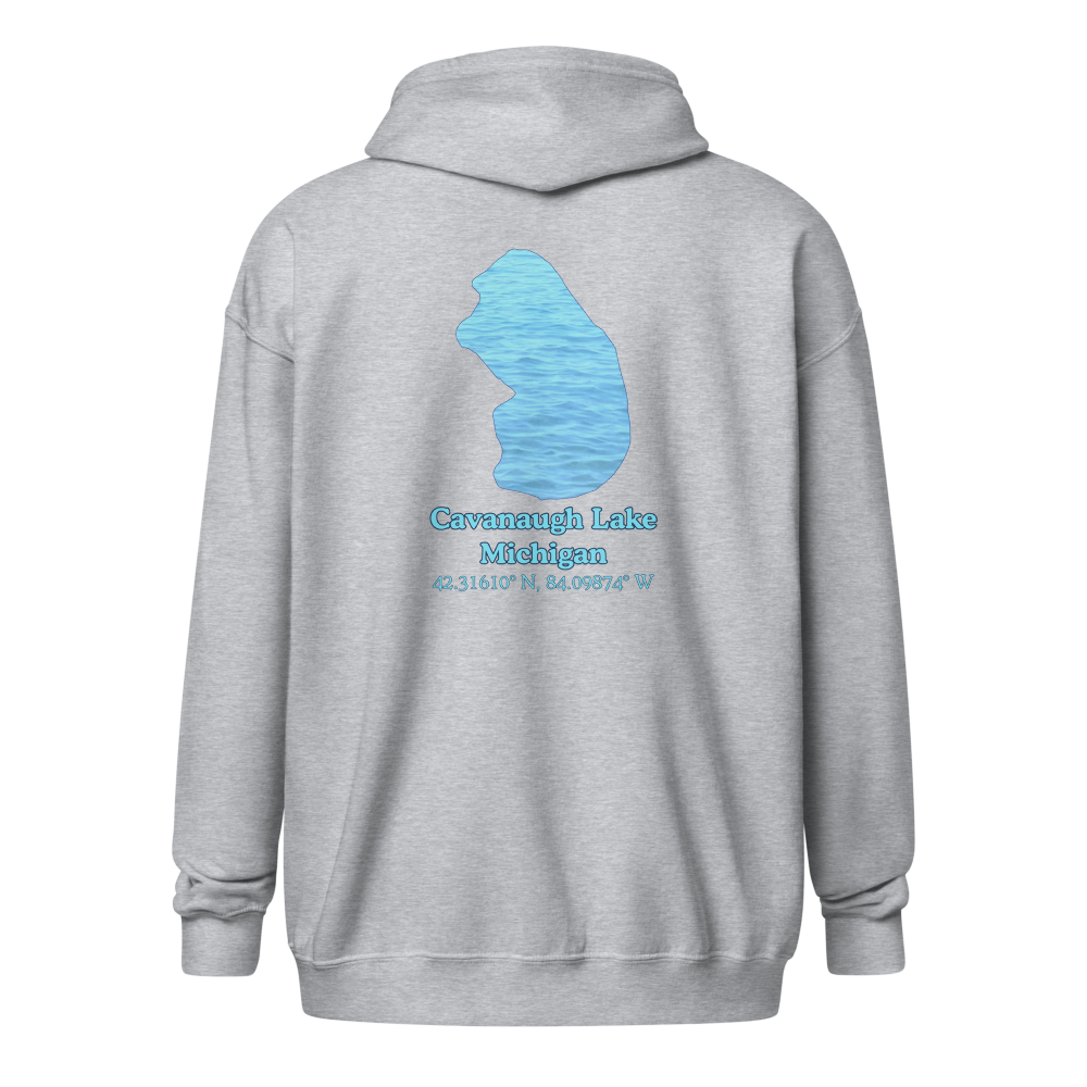 Cavanaugh Lake Unisex Zip Hoodie