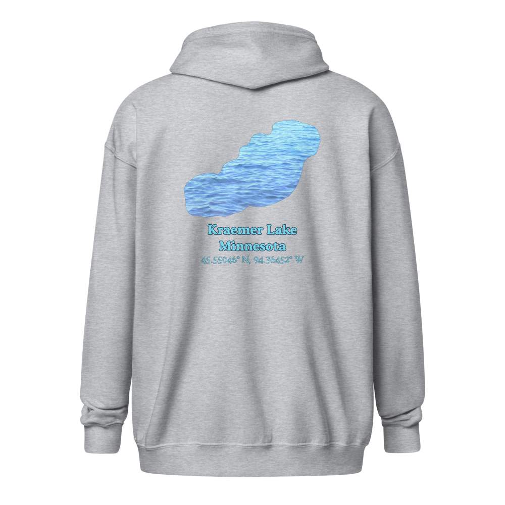 Kraemer Lake Unisex Zip Hoodie