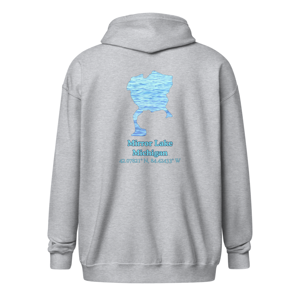 Mirror Lake Unisex Zip Hoodie