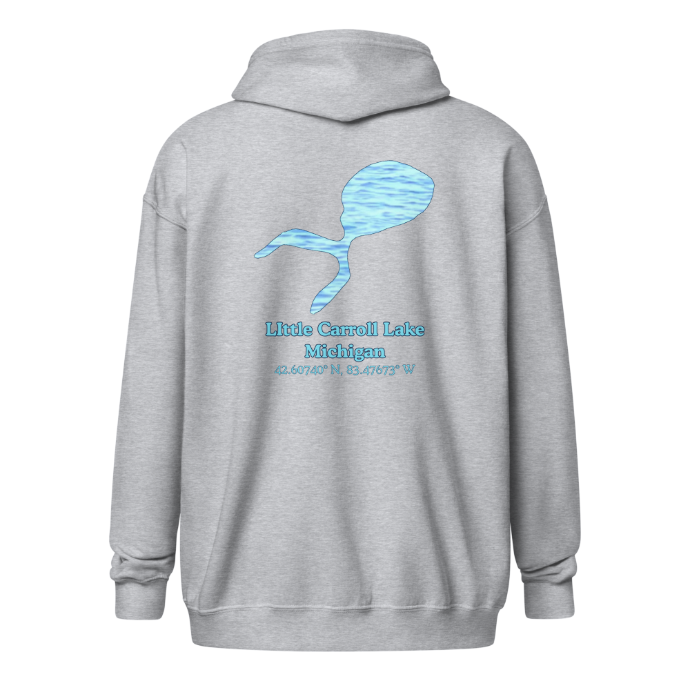 LIttle Carroll Lake Unisex Zip Hoodie